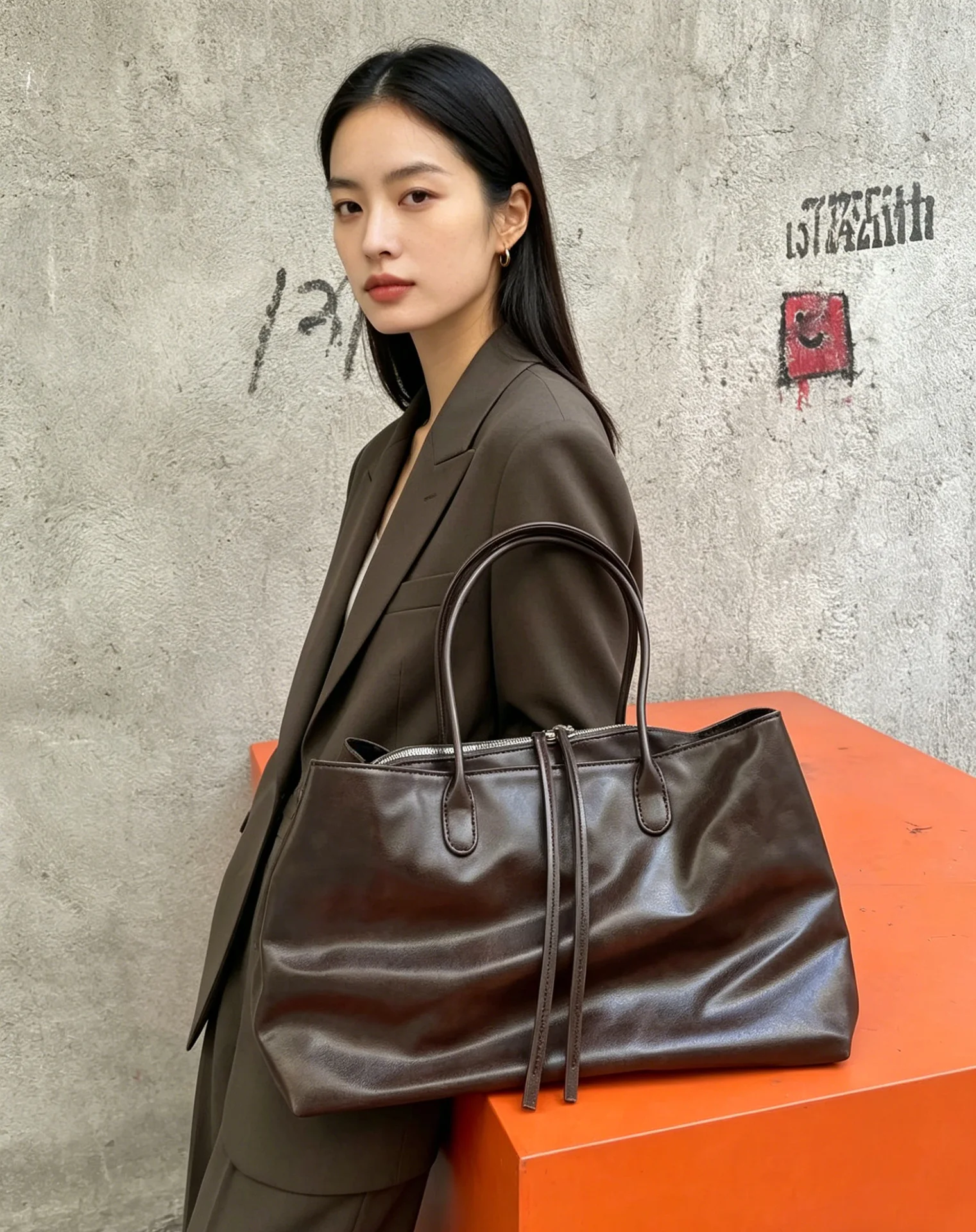 Women Handbags Large Capacity PU Leather Shoulder Bag for Ladies Bolsos Big Tote Bags Brand Design Commuting Office Bag Bolsa