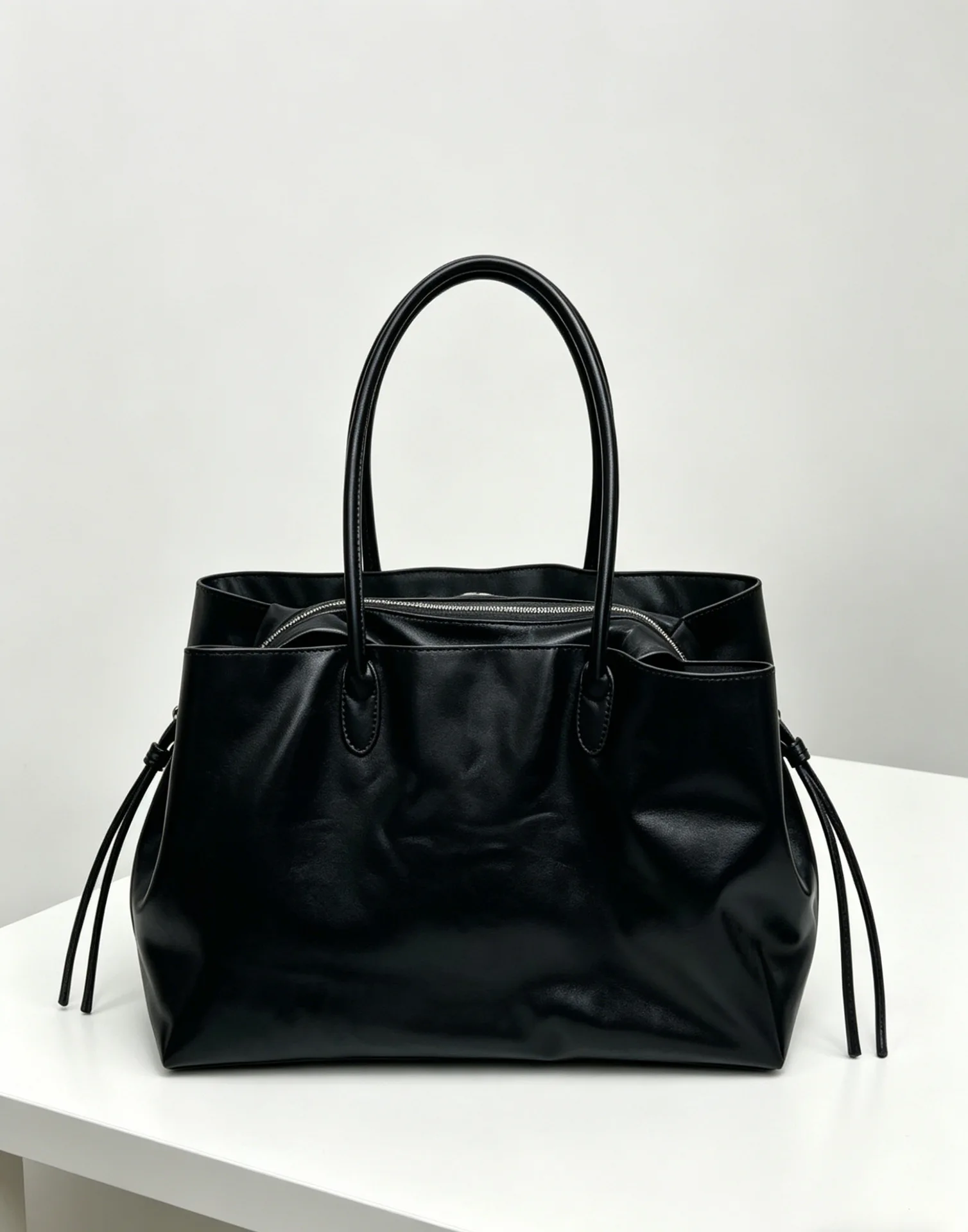 Women Handbags Large Capacity PU Leather Shoulder Bag for Ladies Bolsos Big Tote Bags Brand Design Commuting Office Bag Bolsa