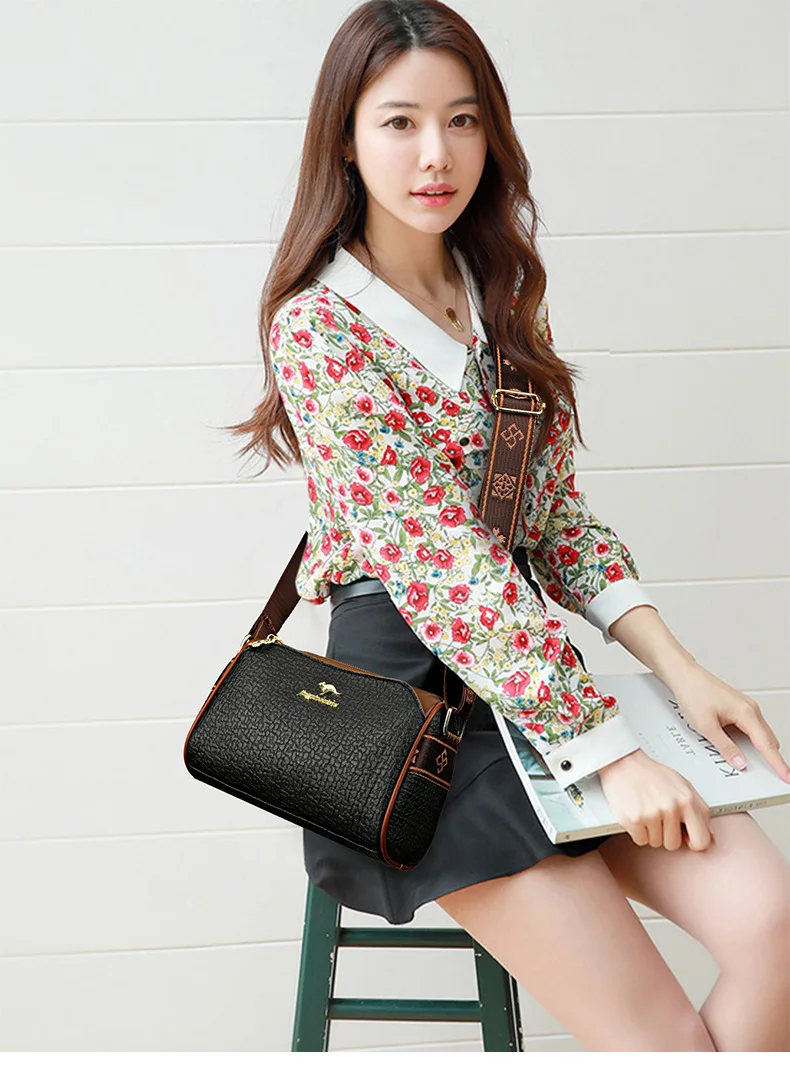 Women's Soft Leather Pillow Bag, Stylish Versatile Large Capacity Handbag Shoulder Crossbody Bag for Women Daily, Work, Outings