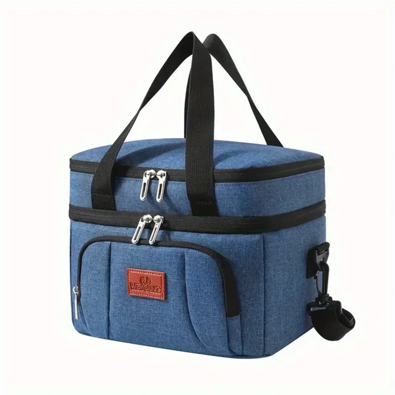 Thickened Freezer Bag High-Quality Insulated Lunch Bag Tactical Ice Bag Portable For Traveling Hiking Beach Trips