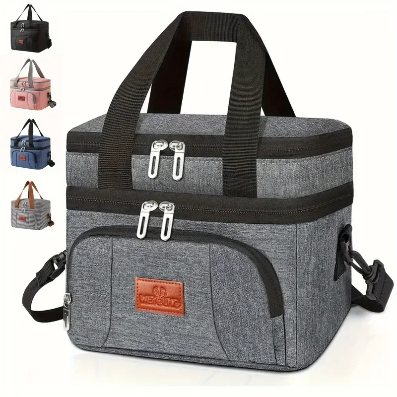 Thickened Freezer Bag High-Quality Insulated Lunch Bag Tactical Ice Bag Portable For Traveling Hiking Beach Trips