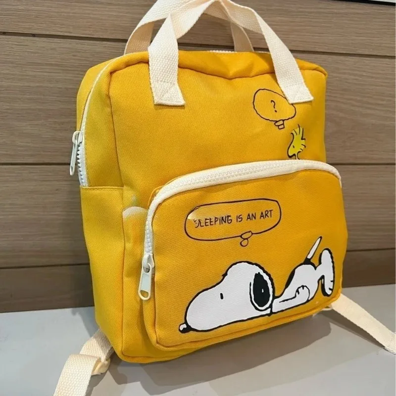 2026 New Cartoon Snoopy Backpack Large Capacity Back-to-School Student School Bag Fashion Popular Travel Bag
