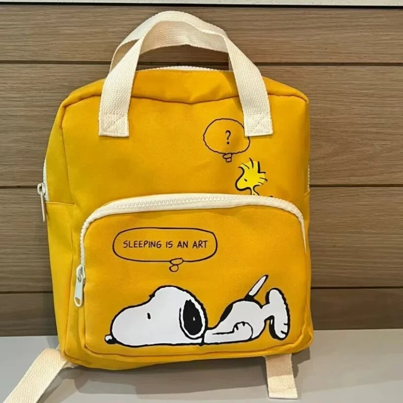 2026 New Cartoon Snoopy Backpack Large Capacity Back-to-School Student School Bag Fashion Popular Travel Bag