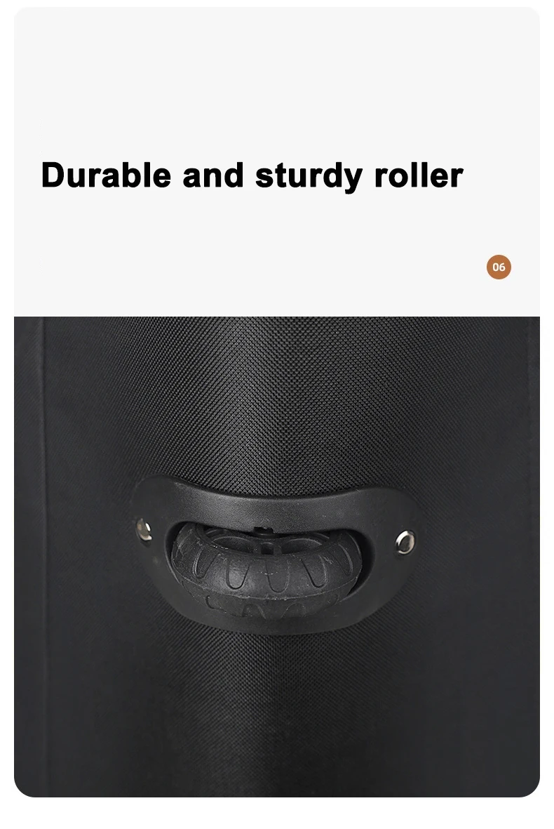 Large Capacity Trolley Bags with Wheels Foldable Luggage Wheeled Bag Travel Suitcase Waterproof Handbag Weekend Rolling Luggage
