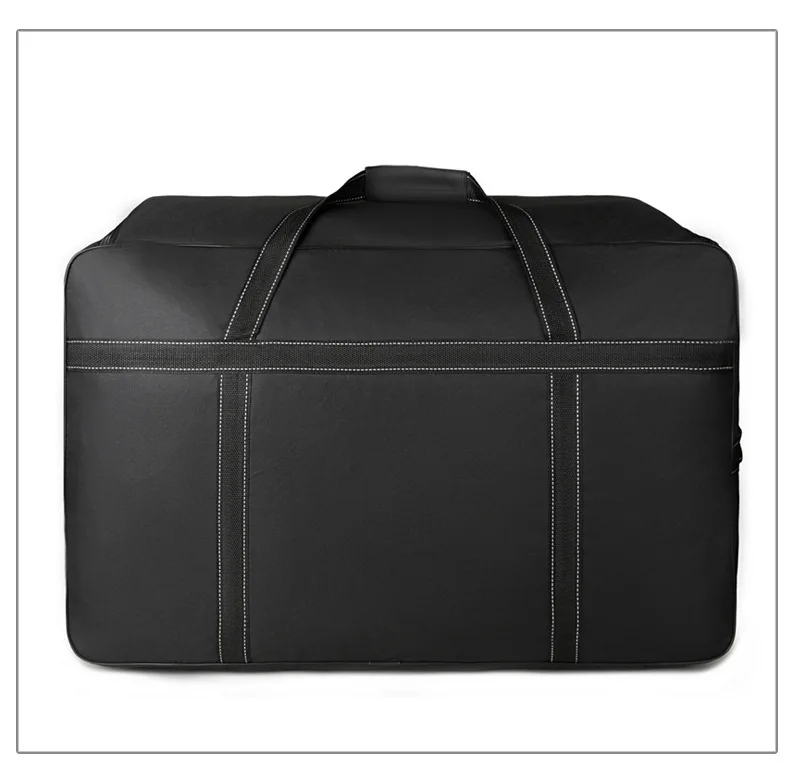 Large Capacity Trolley Bags with Wheels Foldable Luggage Wheeled Bag Travel Suitcase Waterproof Handbag Weekend Rolling Luggage