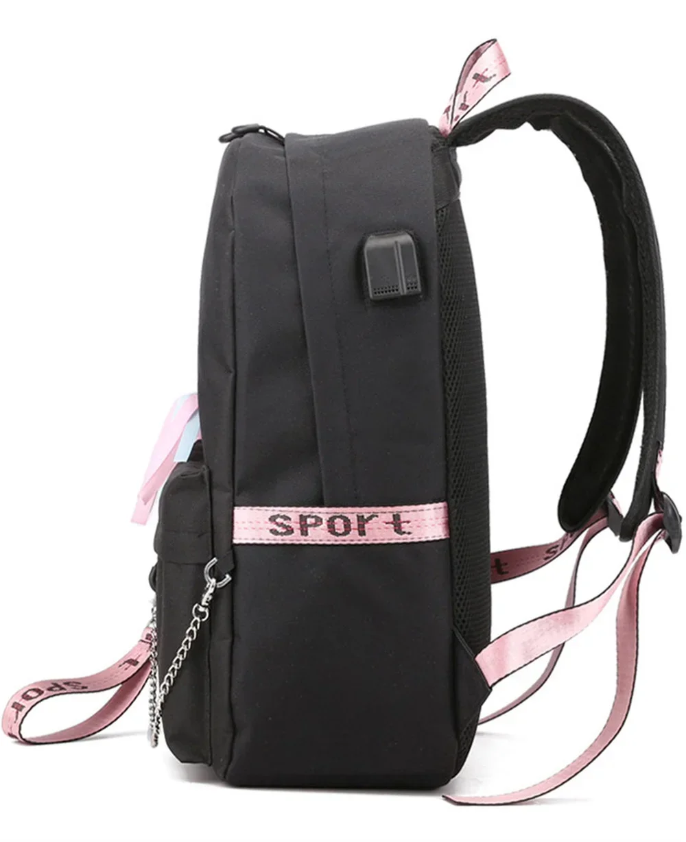 Mochila School Backpack Student Teenager Schoolbag Bag The Apothecary Diaries Maomao Anime Bookbag with Portable Lunch Bags 3pcs
