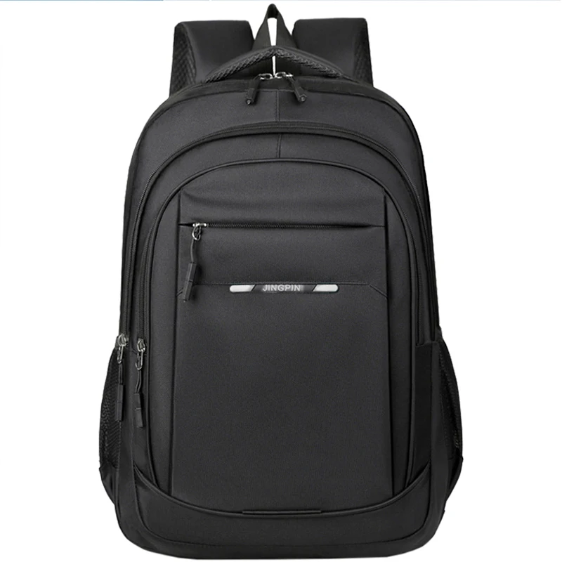 Comfort Padded Business Laptop Backpack Men Oxford Cloth Rucksack With Luggage Strap for School Work Outdoor Trip