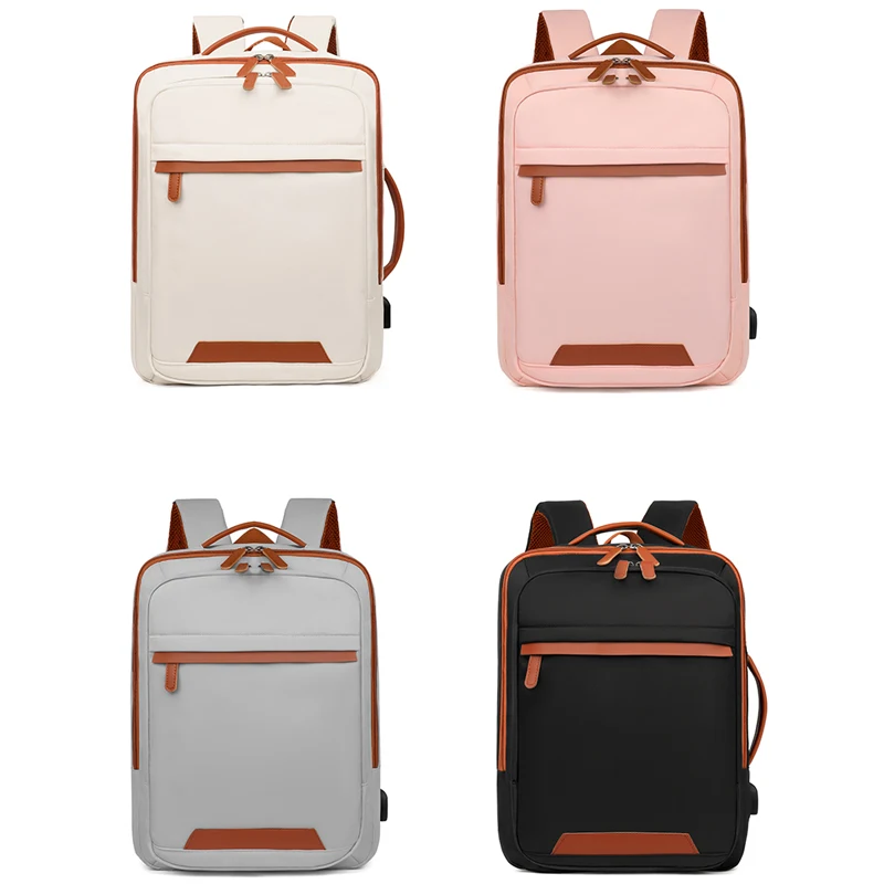 Oghuafee Large-Capacity Expandable Computer Backpack, Lightweight Commuter Backpack, Dry and Wet Separation Unisex Casual Nylon Backpack, Suitable for Commuting, Travel, Etc