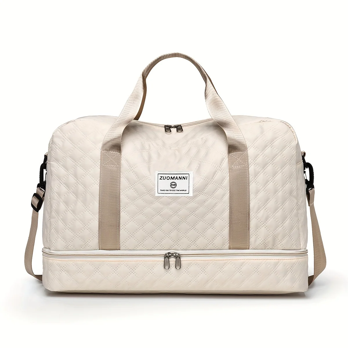 Lightweight Luggage Bag, Large Capacity Travel Duffle Bag Gym Tote Bags, Shoulder Weekender Overnight Bag