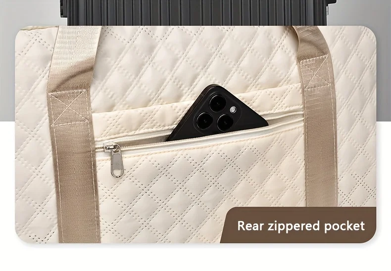 Lightweight Luggage Bag, Large Capacity Travel Duffle Bag Gym Tote Bags, Shoulder Weekender Overnight Bag