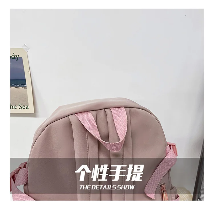Fashion Girls Backpack New Large Capacity Korean Style Women Backpacks Cute Student School Backpack Versatile Women's Bag