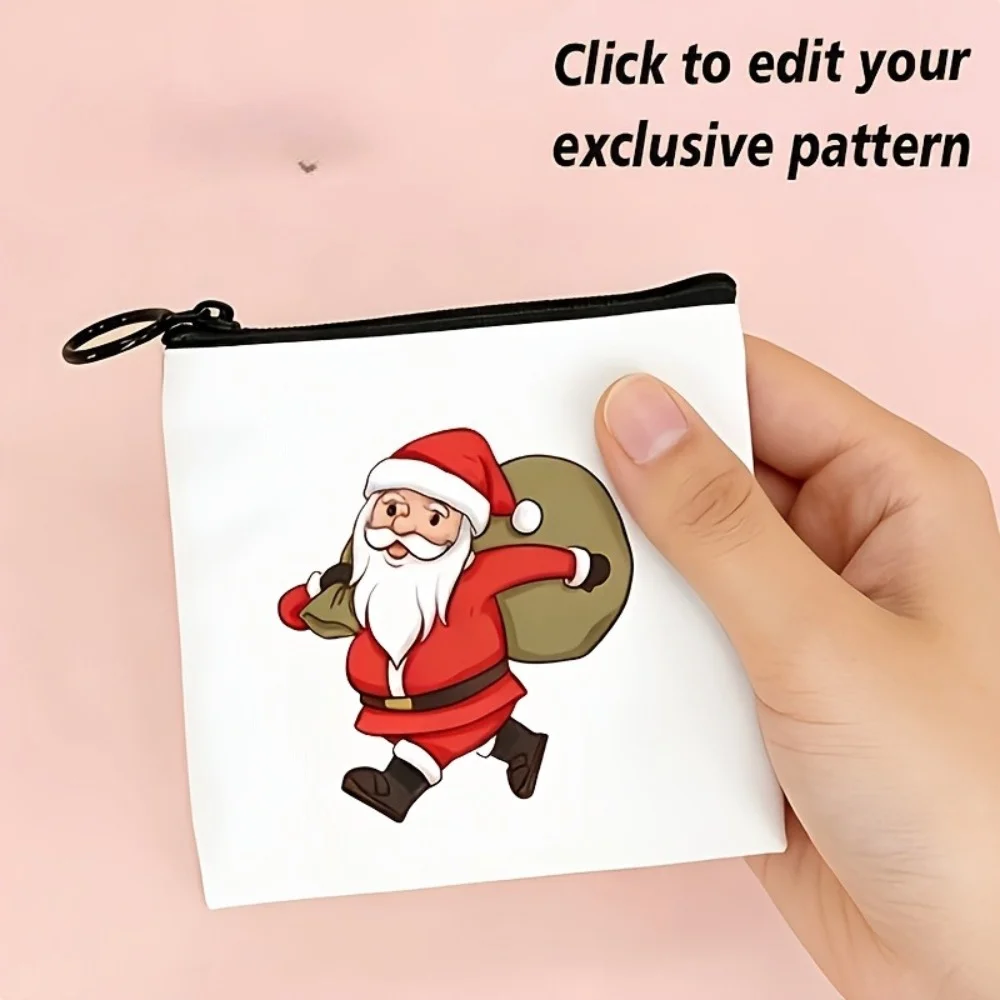 10-pack, DIY Customizable Coin Purse with Your Logo/Image – Women's Purse, Unisex Purse, Girls' Purse