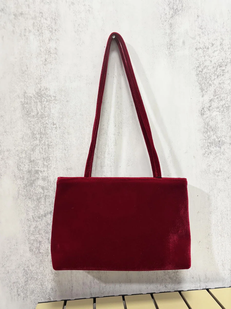 Luxury Shoulder Bags Silk Women's Handbag Square Underarm Bag Ins Famous Brand Commuter Bag Contrasting Color Macaron Totes