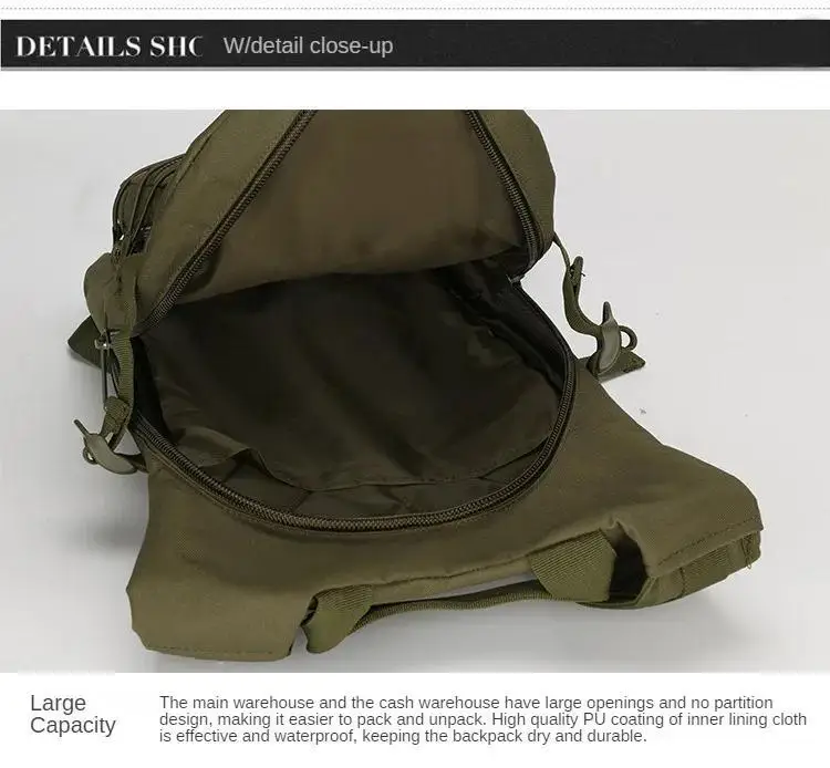 15L Molle Tactical Backpack Outdoor Sports Bicycle Backpacks Cycling Climbing Hiking Camping Bag