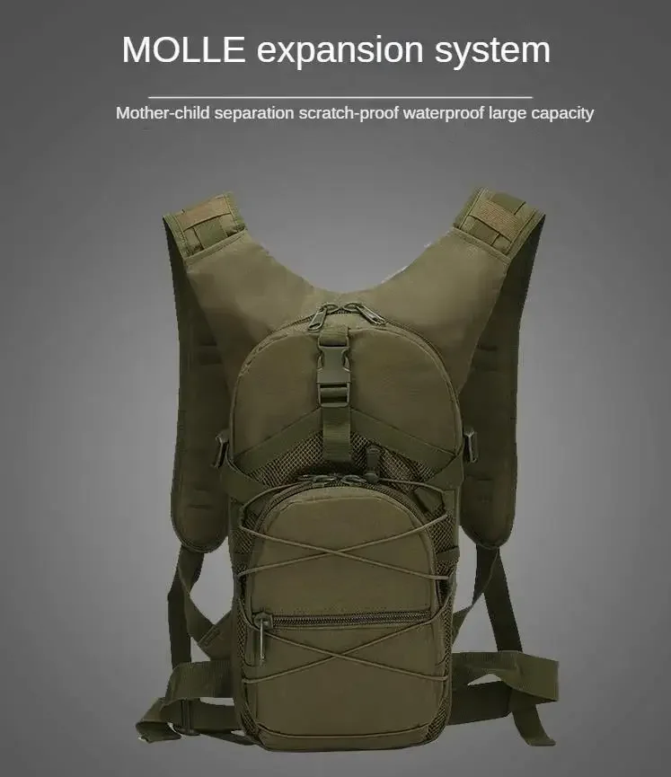 15L Molle Tactical Backpack Outdoor Sports Bicycle Backpacks Cycling Climbing Hiking Camping Bag