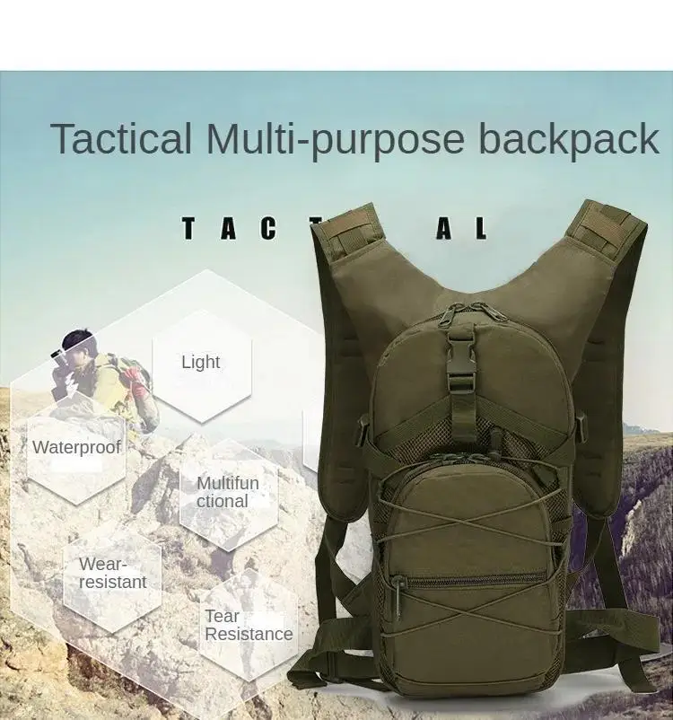 15L Molle Tactical Backpack Outdoor Sports Bicycle Backpacks Cycling Climbing Hiking Camping Bag
