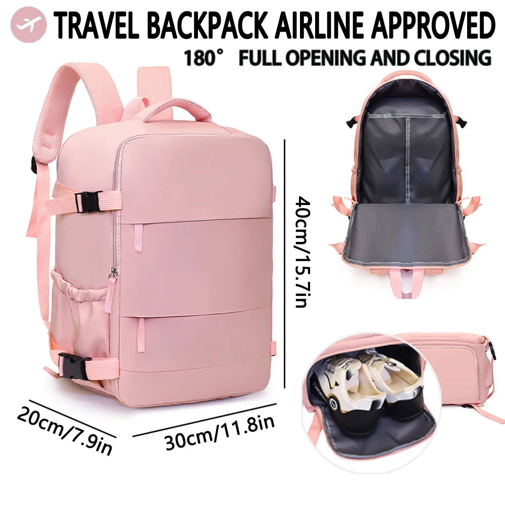 Airline Approved Travel Backpack Easyjet Wizz Air Large Capacity, Lightweight, Short Distance Business Travel Computer Backpack