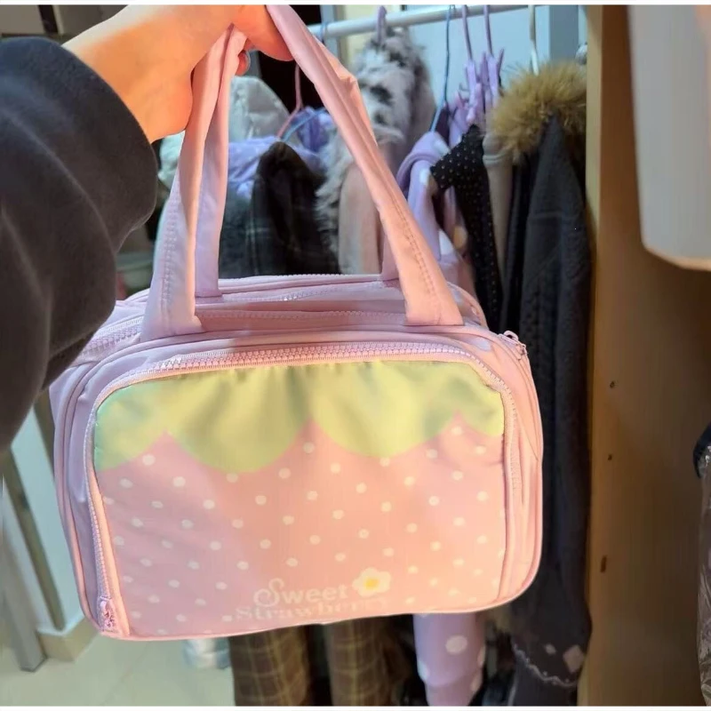 Large Capacity Women Makeup Bag Organizer Portable Travel Toiletry Case Stand Up Cosmetic Storage Pouch Waterproof Vanity Bag