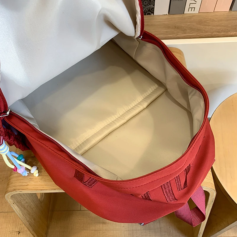 New Women Backpack Unisex College Student Schoolbags For Teenage Girls Large Capacity Laptop Backpack Leisure Travel Backpack