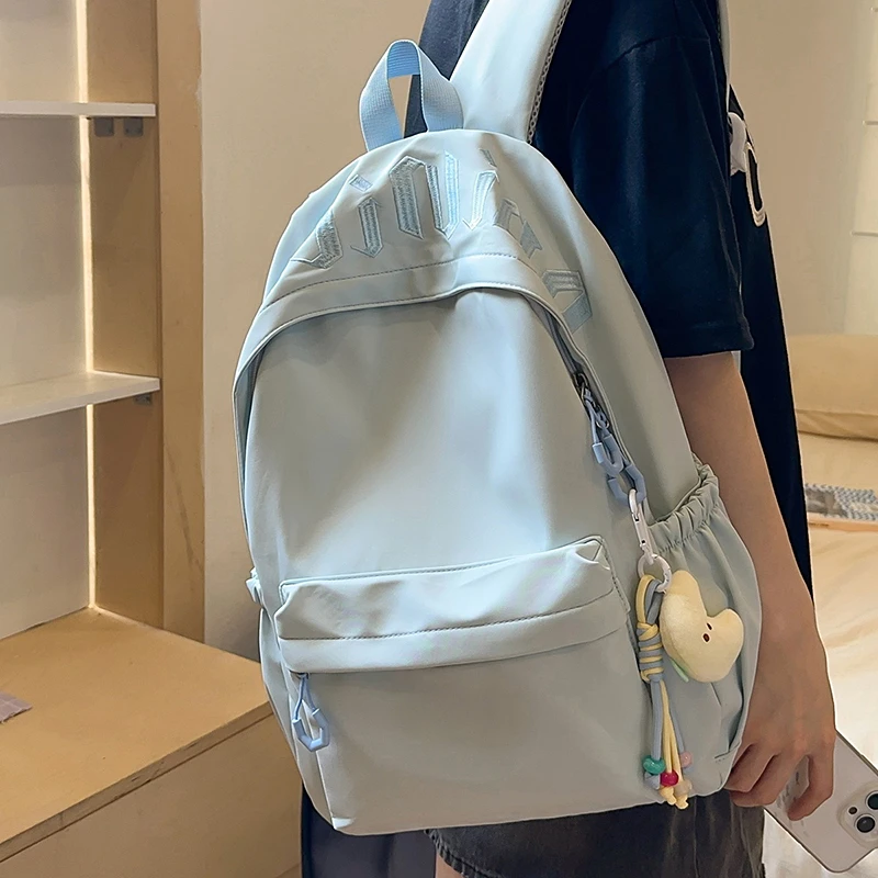New Women Backpack Unisex College Student Schoolbags For Teenage Girls Large Capacity Laptop Backpack Leisure Travel Backpack