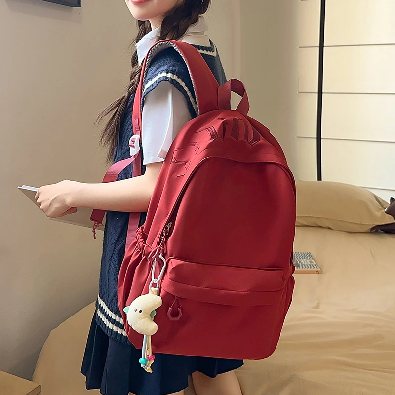 New Women Backpack Unisex College Student Schoolbags For Teenage Girls Large Capacity Laptop Backpack Leisure Travel Backpack