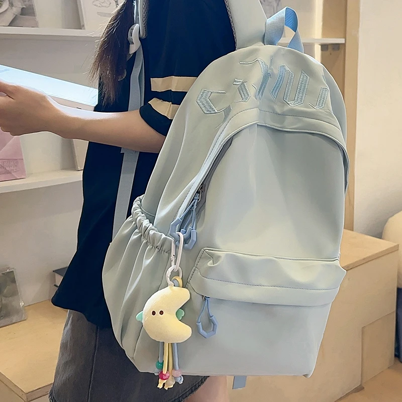 New Women Backpack Unisex College Student Schoolbags For Teenage Girls Large Capacity Laptop Backpack Leisure Travel Backpack