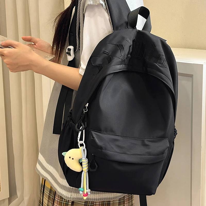 New Women Backpack Unisex College Student Schoolbags For Teenage Girls Large Capacity Laptop Backpack Leisure Travel Backpack