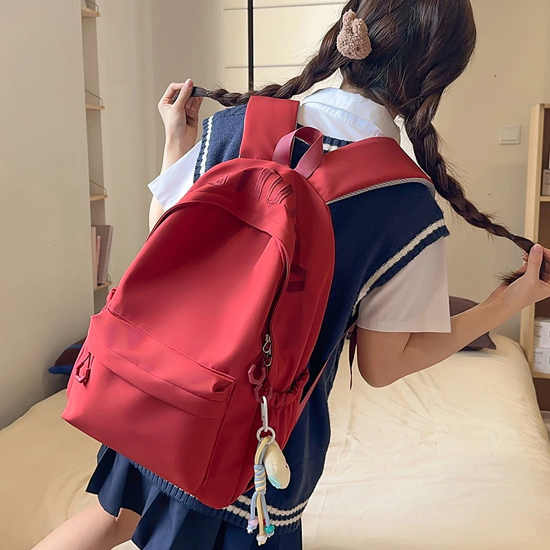 New Women Backpack Unisex College Student Schoolbags For Teenage Girls Large Capacity Laptop Backpack Leisure Travel Backpack