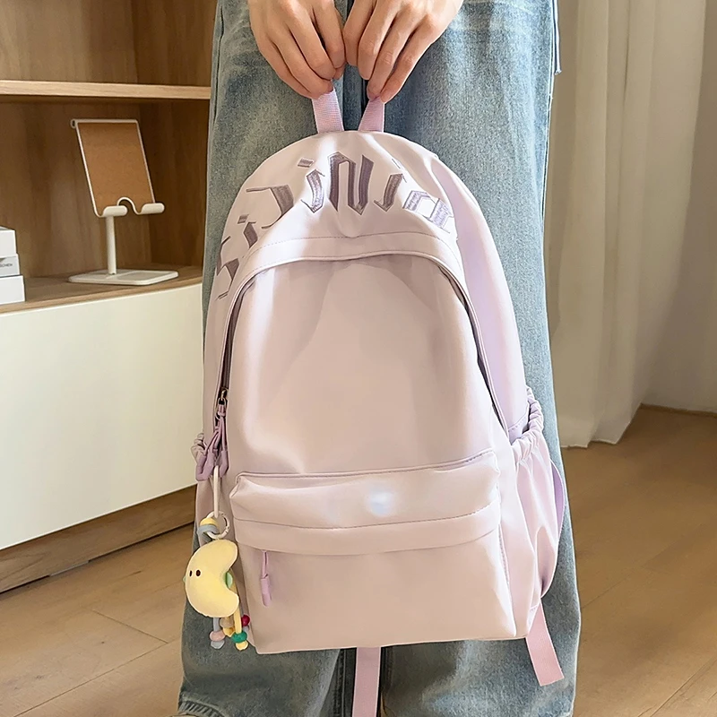 New Women Backpack Unisex College Student Schoolbags For Teenage Girls Large Capacity Laptop Backpack Leisure Travel Backpack