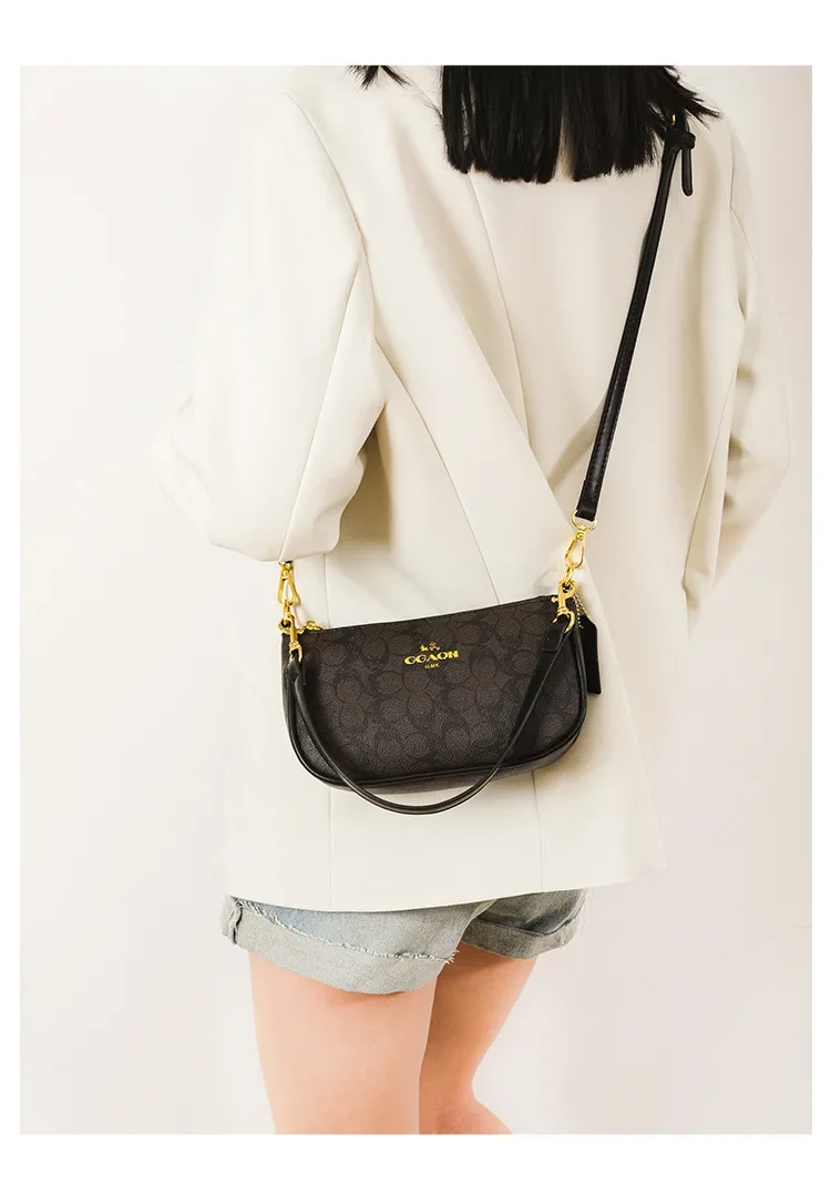 2026Vintage Elegant Women Underarm Crossbody Bag High Grade Leather Designer Shoulder Handbag For Ladies