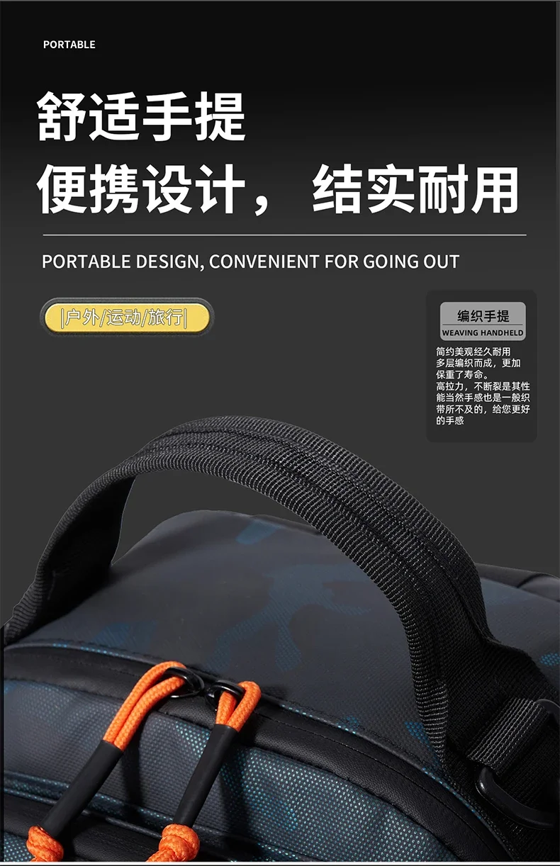 Fishing Lure Tackle Backpack With Rod Holder High Quality Mountaineering Bag Outdoor Tactical Backpacks Waterproof Trekking Bag
