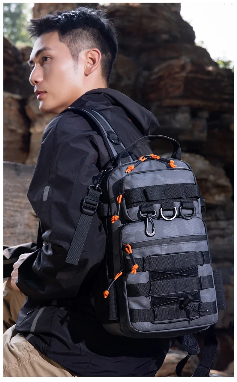 Fishing Lure Tackle Backpack With Rod Holder High Quality Mountaineering Bag Outdoor Tactical Backpacks Waterproof Trekking Bag