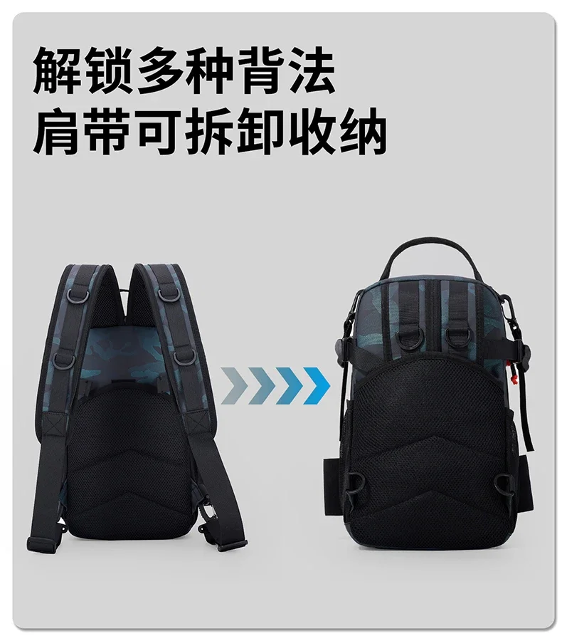 Fishing Lure Tackle Backpack With Rod Holder High Quality Mountaineering Bag Outdoor Tactical Backpacks Waterproof Trekking Bag