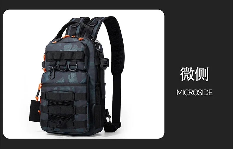 Fishing Lure Tackle Backpack With Rod Holder High Quality Mountaineering Bag Outdoor Tactical Backpacks Waterproof Trekking Bag