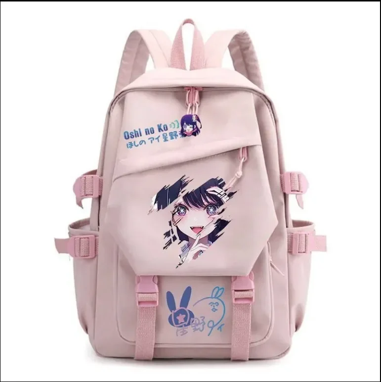 OSHI NO KO Backpack The Child I Recommended Anime Mochila Student School Bag Girls Gift Cute Daily Travel Rucksack