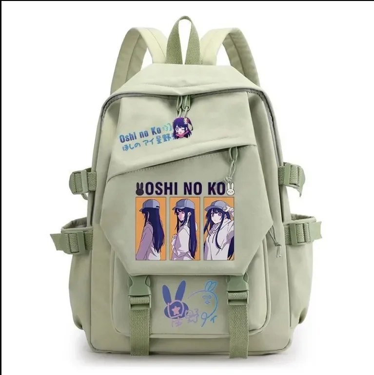 OSHI NO KO Backpack The Child I Recommended Anime Mochila Student School Bag Girls Gift Cute Daily Travel Rucksack
