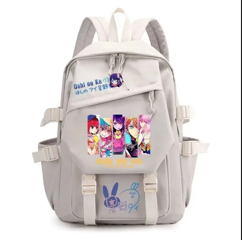 OSHI NO KO Backpack The Child I Recommended Anime Mochila Student School Bag Girls Gift Cute Daily Travel Rucksack