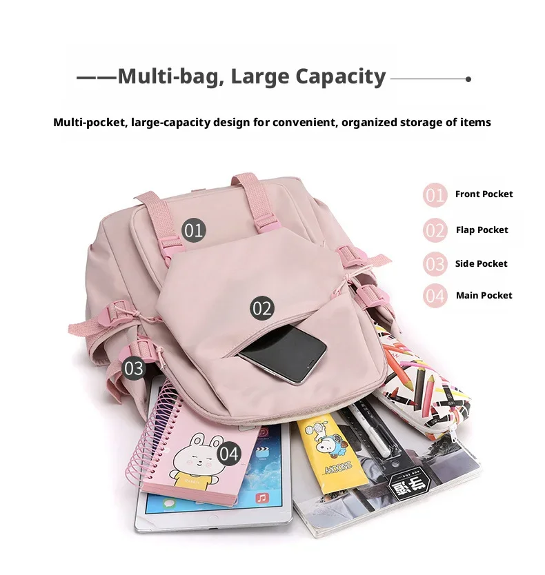 OSHI NO KO Backpack The Child I Recommended Anime Mochila Student School Bag Girls Gift Cute Daily Travel Rucksack