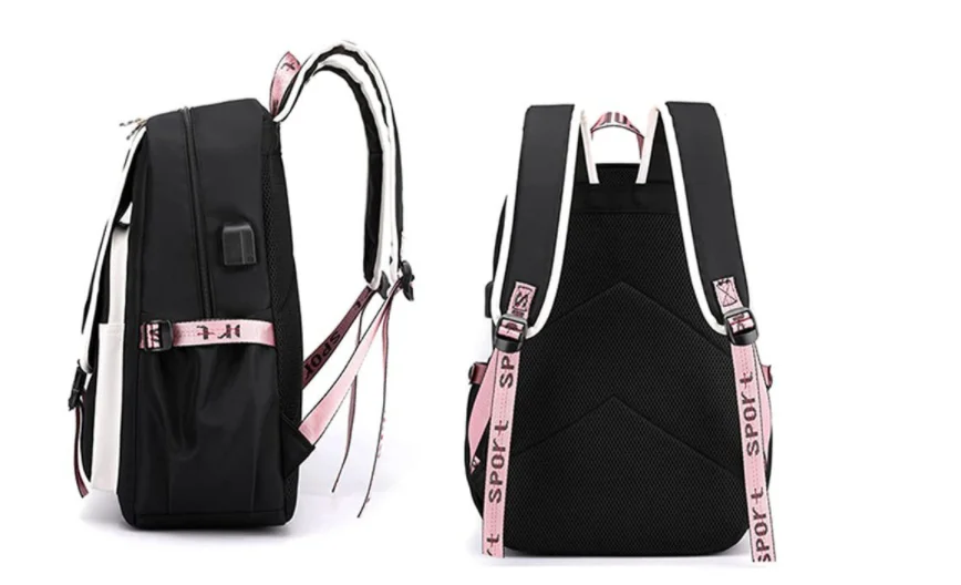 New Katseye Backpack 3pcs Set High Quality Zipper Rucksack Women Men Casual Mochilas College Student School Bag for Teenager