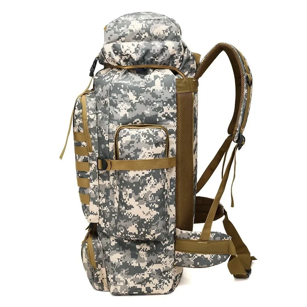 80L/100L Mountaineering Bag Climb Bag Tactical Backpacks Large Backpack Outdoors Hiking Camping Travel Bags