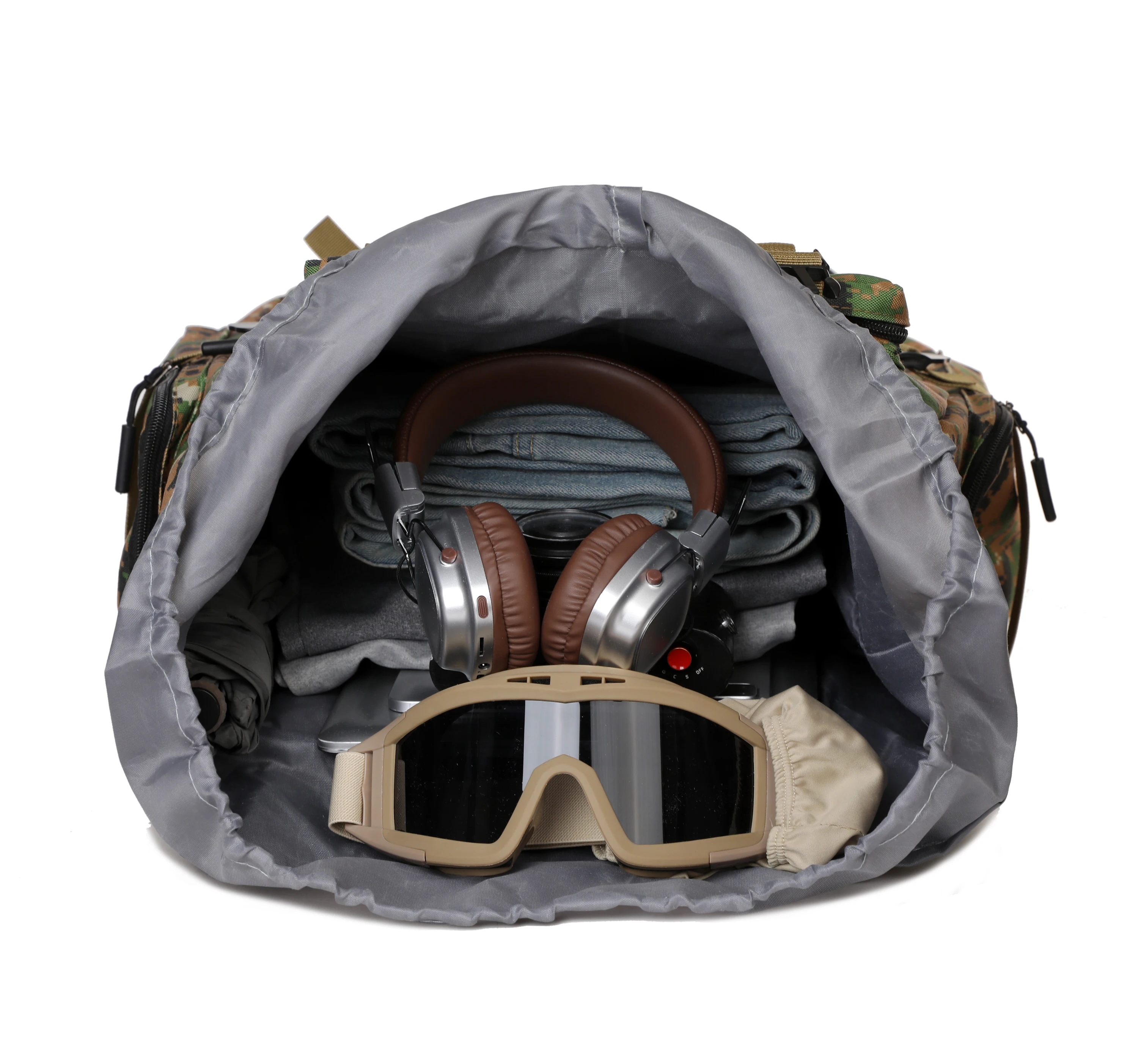 80L/100L Mountaineering Bag Climb Bag Tactical Backpacks Large Backpack Outdoors Hiking Camping Travel Bags