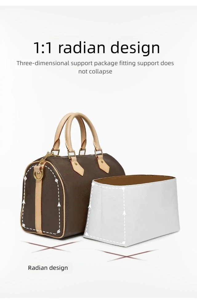Organizer Insert For Speedy25 30 Totes Bag Waterproof Storage Bag Purse Insert Handbag Liner Bags Accessories