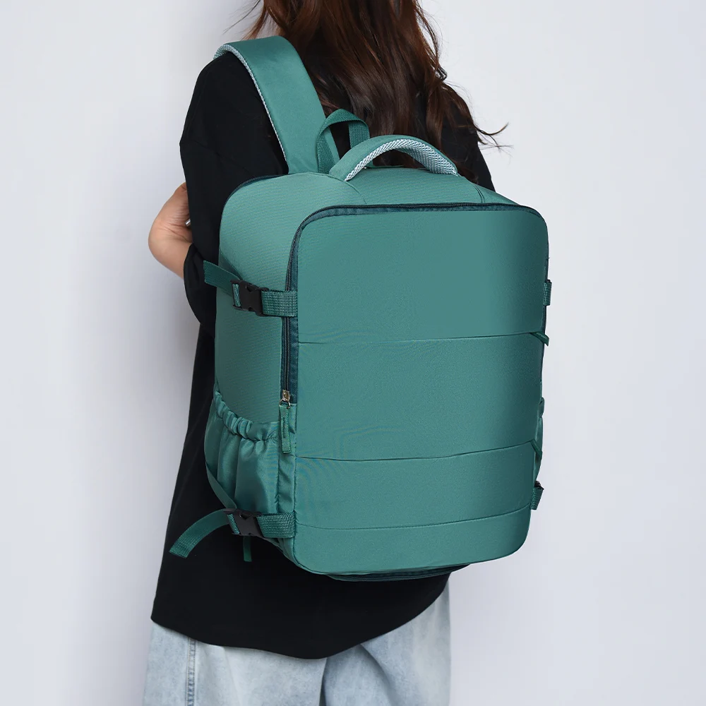 40x30x20cm Cabin Backpack, Ryanair Wizz Air Easyjet Approved Underseat Travel Bag, Lightweight Flight Carry On Pack
