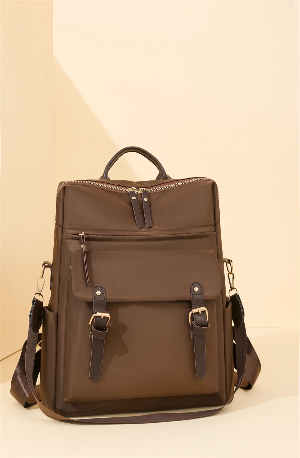 Fashion Rucksack Women Shoulder Bag High Quality Waterproof Nylon Back Pack Purse Large Capacity Backpack for College Students