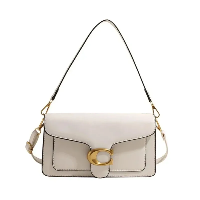 2026 New Arrival Ladies Small Square Handbag, Premium Texture Solid Color Multi‑Pocket Shoulder Purse for Daily Commuter