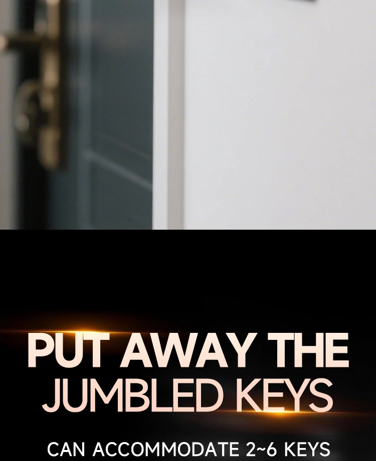 Built-in AirTag Chips, Holds 2-3 Keys, Car Key Chains with GPS Tracker, Key Finder, Key Holder for Men and Women, (iOS Only)