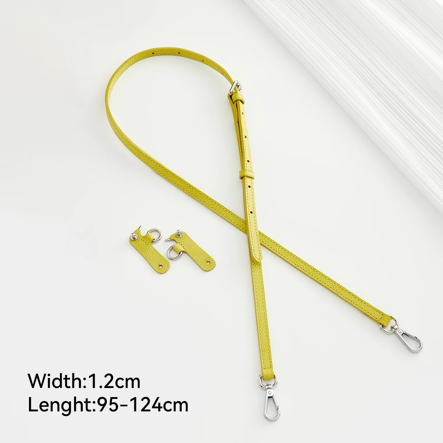 New Leather Bag Strap For Longchamp Mini Lime Durable Fashion Without Punching Modification Bag Accessories