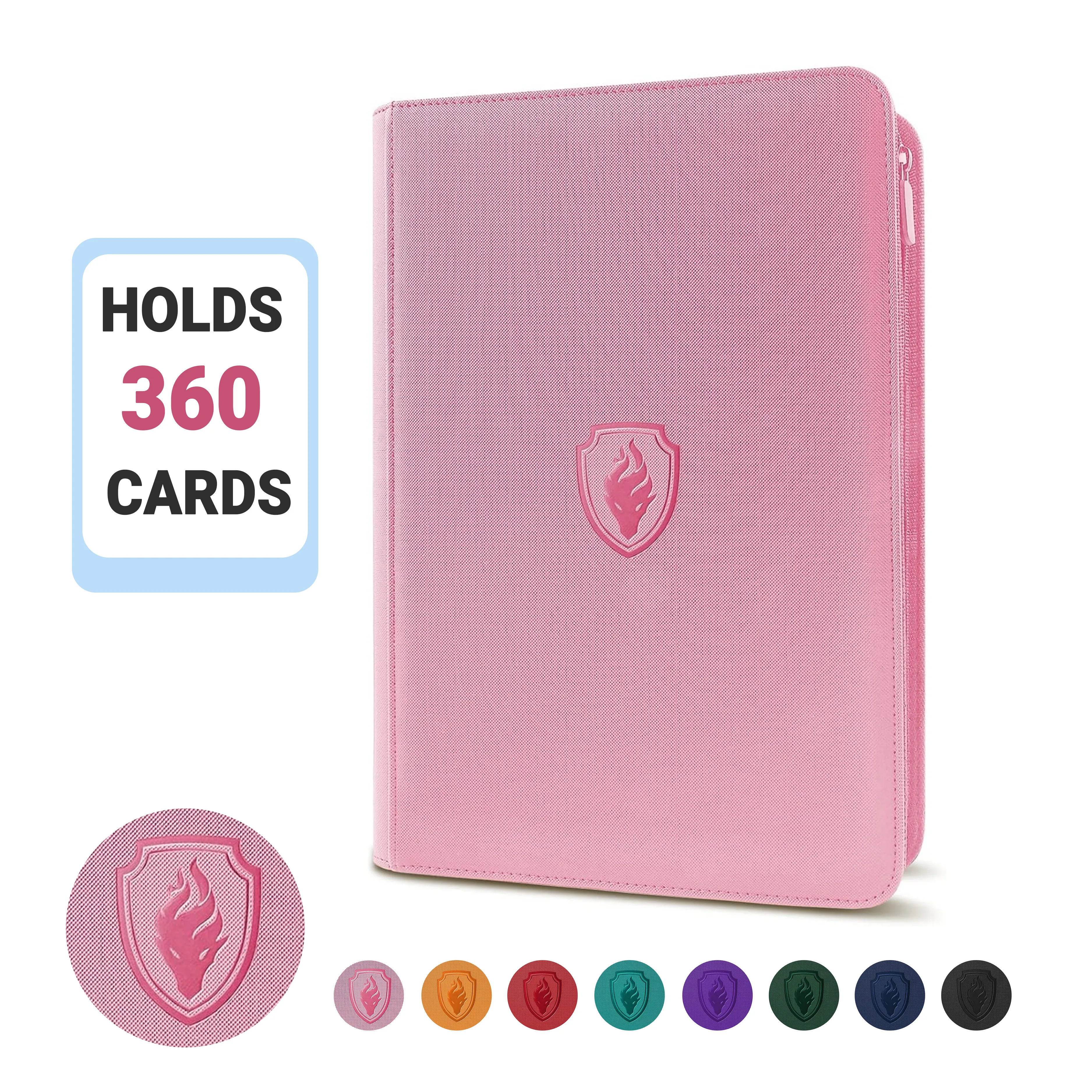 9-Pocket Trading Card Binder, 360-Pocket Card Binder, Storage Card Album, Game Cards, Sports Cards and Collectible Cards