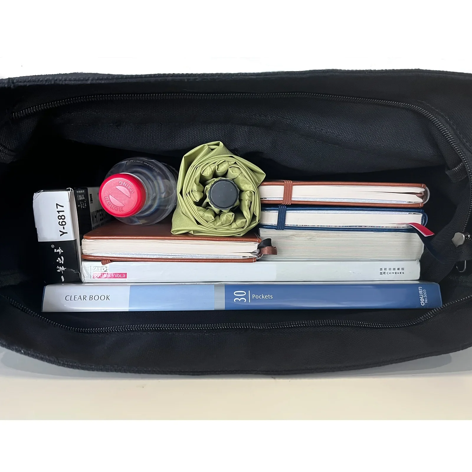 Workwear Canvas Shoulder Bag Large Capacity Retro Messenger Bag New Student Class Messenger Bag