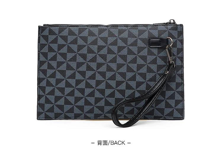 2026 New Men's Business Casual Clutch Bag Fashion Shark Print Envelope Bag Wallet Phone Bag Large Capacity Men's Gifts Pouch Pho